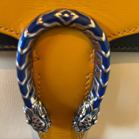 Gucci Dionysus Yellow, Black, and White Crossbody Bag - Picture 2 of 6